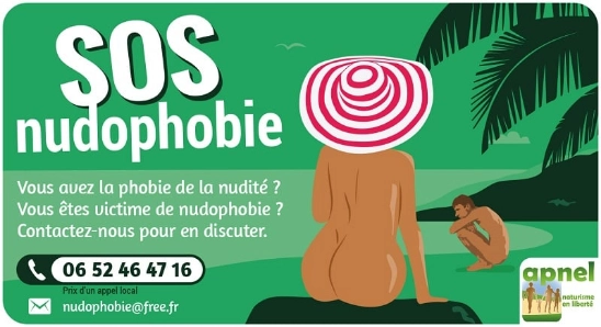 SOS Nudophobie par l'association Apnel